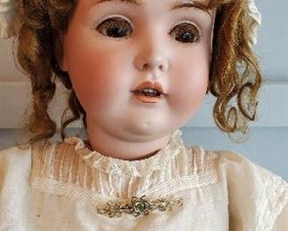 29" Antique German Kestner 171 Bisque Doll