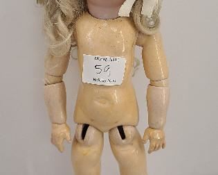 15" Antique K*R Simon Halbig #402 Cabinet Sz Doll