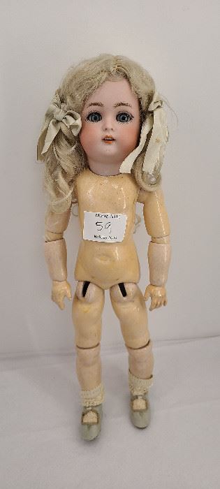 15" Antique K*R Simon Halbig #402 Cabinet Sz Doll