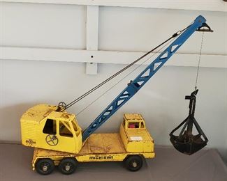 Nylint Clark Equipment Toy Metal Crane #2200A