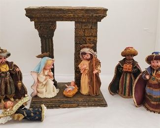 Madame Alexander Christmas Nativity set