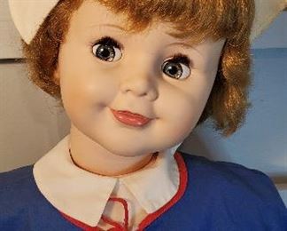 All original 1959 Madame Alexander Nurse Joanie Doll 35"