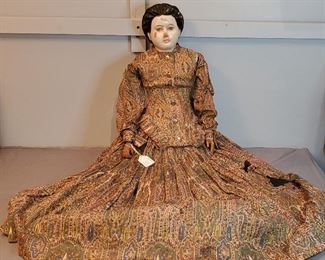 Antique large American Greiner doll