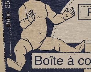 1996 Boxed French Petitcollin Doll & Sewing Kit