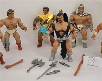 Vintage He-Man & REMCO Wrestler Action Figures