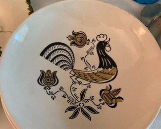 Vintage Chicken plates 