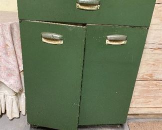 VIntage Retro Mid Century all metal cabinet 