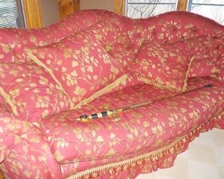 Silk couch