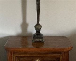 Matching Nightstands, Table Lamps pair
