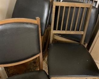 Vintage Folding Chairs and Tables