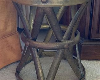 Small Brass aside Table/Pot Stand
