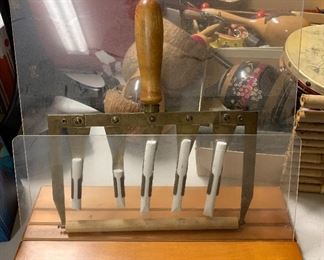 Vtg Teachers Chalk Line Guide