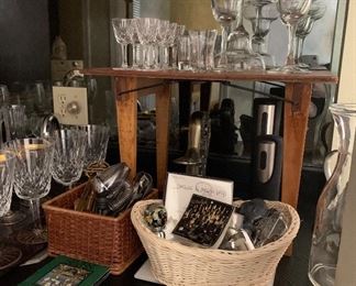 Barware, including Waterford