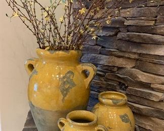 Pottery Barn Tuscan Urns