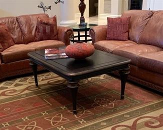 Viewpoint Leatherworks Sofa, Loveseat, Chair and Ottoman 