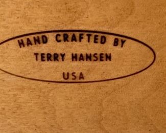 Hand Crafted by Terry Hansen