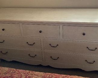Fremarc Chateau 7-Drawer Dresser and Matching 3-Drawer Nightstand 