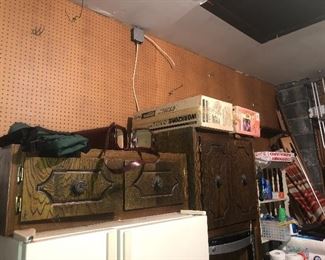 Garage cabinets for sale and shelving and work benches