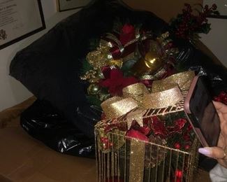 A few bins of Christmas