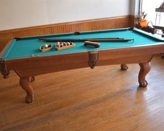 Wilson slate pool table