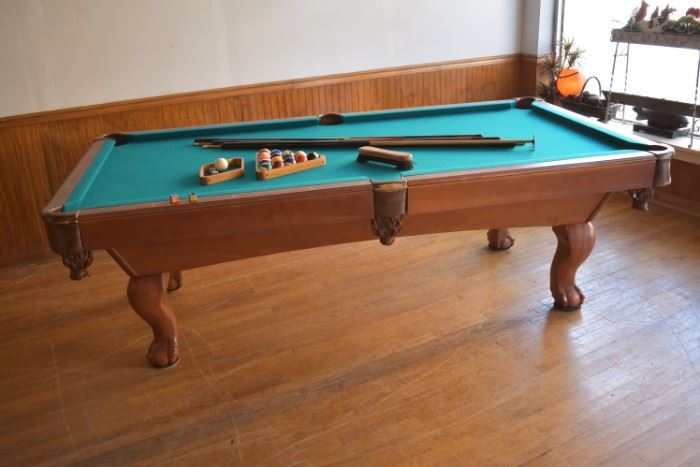 Wilson slate pool table 