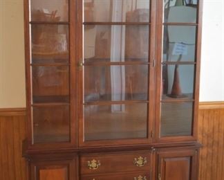 Hickory co. China cabinet 