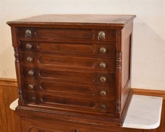 J&P Coats spool cabinet 