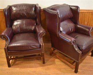Leather chairs