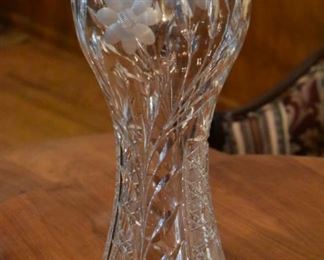 Large glass vase 