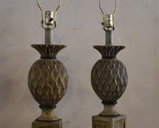 Pineapple lamps