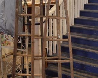 Wooden ladders