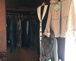 Ladies coats, jackets, etc. New, gently used, vintage...