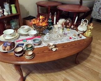 Contents on Table - Religious Figurines