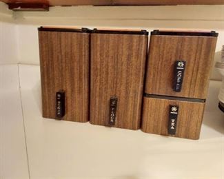 Vintage Canister Set