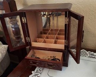 Jewelry Box with Contents