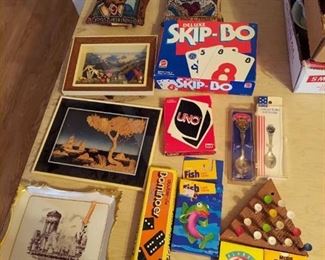 Playing Cards, Spoons and Boyd's Bears Pillows