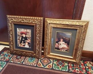 (2) Pictures in Ornate Frames