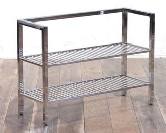 32X12" Stainless Steel Under Vanity Storage Shelf