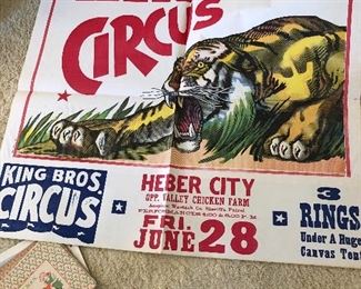 About 6 circus posters