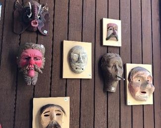 Masks - Inuit, Mexican etc