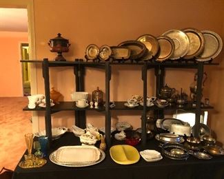 Silver Plate, Tea cup sets