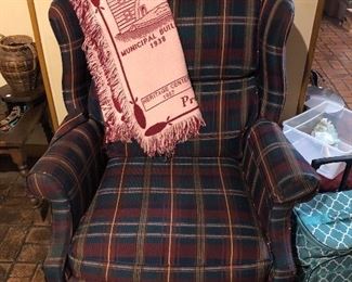 Plaid Chair