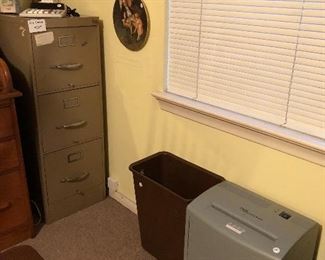 File Cabinet, Shredder 
