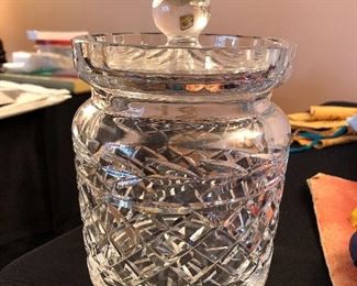 Waterford Biscuit Jar