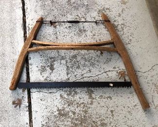 Vintage Wood Saw