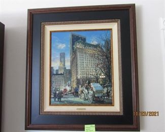 CENTRAL PARK AND THE PLAZA IN NYC... ORIGINAL