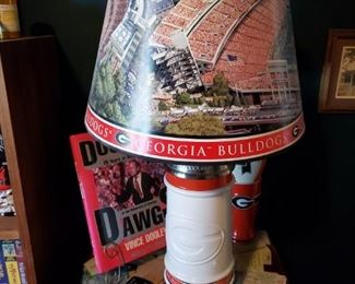 Georgia Bulldog Lamp