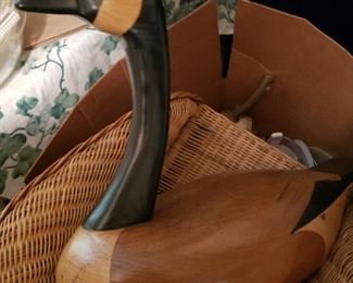 Carved Goose- Signed