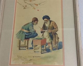Sedign Studio Demon 1954 Tehran, 13" x 17".