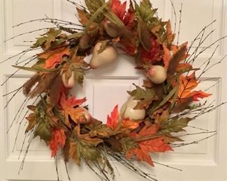 2 Fall wreaths